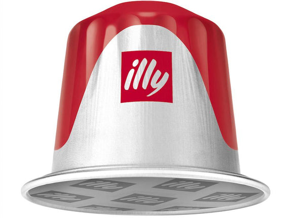 A Nespresso compatible capsule of Illy Coffee