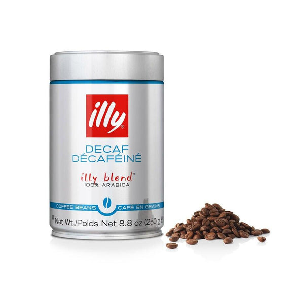 Illy Whole Beans - Espresso Decaf Coffee Beans 250 g