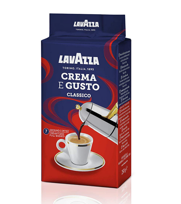 Lavazza Ground Coffee - Creme E Gusto 250g 